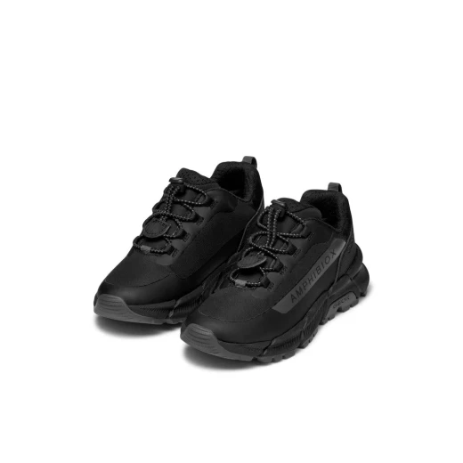 Geox Flexyper Plus ABX Boy's Waterproof Sneakers Black for Boys Size 30 Outdoor Adventure Shoes Breathable Flexible Cushioned Comfort - Geox - Image 10