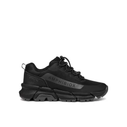 Geox Flexyper Plus ABX Boy's Waterproof Sneakers Black for Boys Size 30 Outdoor Adventure Shoes Breathable Flexible Cushioned Comfort