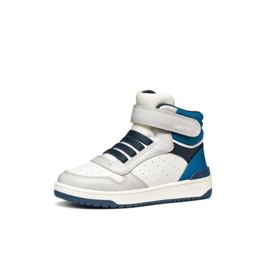 Washiba Boy Mid-Cut Sneakers White 28, Leather-Effect Material - Image 4