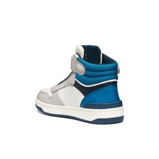 Washiba Boy Mid-Cut Sneakers White 28, Leather-Effect Material - Image 6