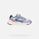 Geox Loftus Girl Sneakers Lilac 35 Lightweight Breathable Shoes - Geox