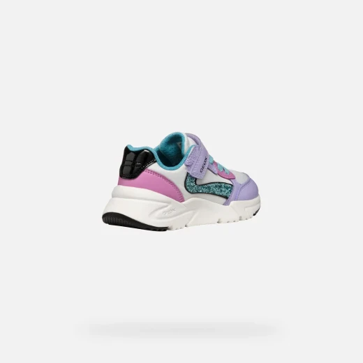 Geox Loftus Girl Sneakers Lilac 38 Lightweight Flexible Running Shoes - Geox - Image 5