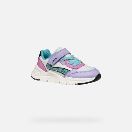 Geox Loftus Girl Sneakers Lilac 38 Lightweight Flexible Running Shoes - Geox - Image 9