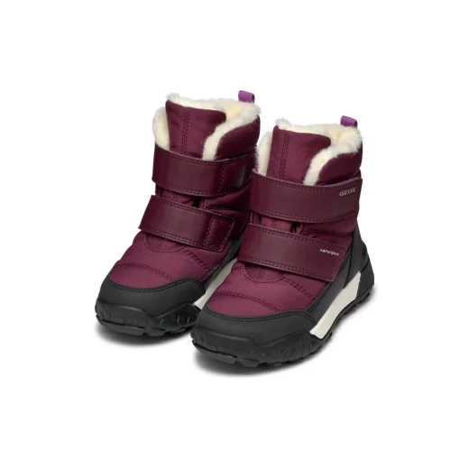 Geox Trekkyup ABX Girl Waterproof Hiking Boots Burgundy Size 38 - Geox - Image 6