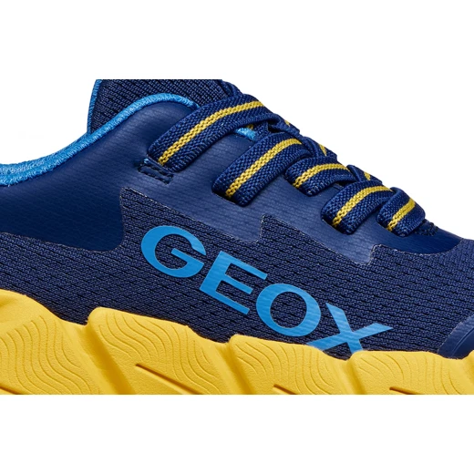 Geox Flexyper Fast Boy Navy Waterproof Ankle Boots Size 34 Featuring Lightweight Design, Flexible Build, Superior Grip and Hiking Style for Boys - Geox - Image 11