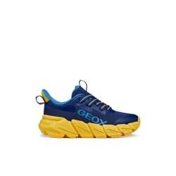 Geox Flexyper Fast Boy Navy Waterproof Ankle Boots Size 33 for Boys with Lightweight Flexible Design and Outstanding Grip Hiking Inspired Durable Footwear