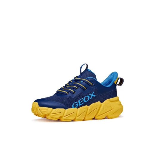 Geox Flexyper Fast Boy Navy Waterproof Ankle Boots Size 33 for Boys with Lightweight Flexible Design and Outstanding Grip Hiking Inspired Durable Footwear - Geox - Image 4