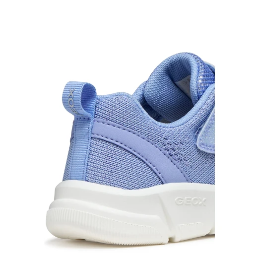 Aril Girl Lightweight Sneakers Soft Sky 28 Breathable Knitted Fabric Leather Effect Upper Cushioning Outsole Casual Athleisure Wear Girls' Shoes Modern Design Comfortable Fit - Art master - Image 11