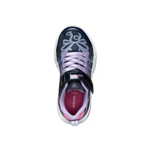 Geox Assister Girl Navy Sneakers 38, Breathable Cushioned Running Shoes - Geox - Image 10