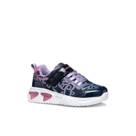 Geox Assister Girl Navy Sneakers 38, Breathable Cushioned Running Shoes - Geox - Image 14