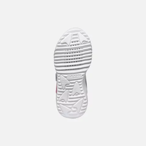 Geox Assister Girl's Sneakers Sky Blue 36, Running Style Shoes with Built In Lights, Breathable Design, and High Shine Fabric for Girls. Elevate School & Weekend Outfits. - Geox - Image 7