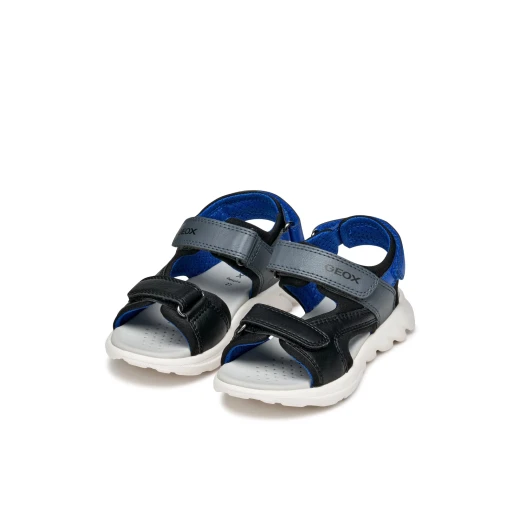 Airadyubo Boy Sandals Black 32 Lightweight Cushioned Flexible Riptape Closure for Boys Open Air Adventures Leather Effect Lycra Upper - Image 25