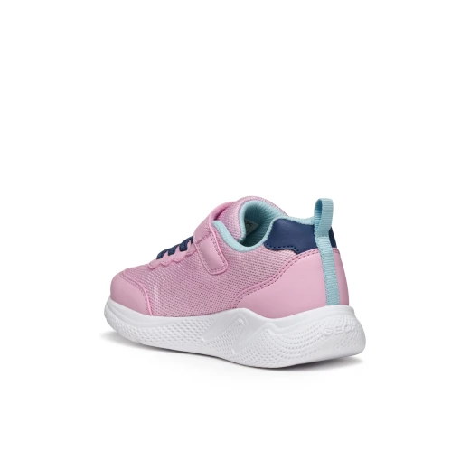 Sprintye Girl's Lightweight Breathable Low Cut Sneakers Pink Shiny Fabric & Leather Effect 37 Perfect for School & Playtime with Modern Running Shoe Vibe - Sprintye - Image 6