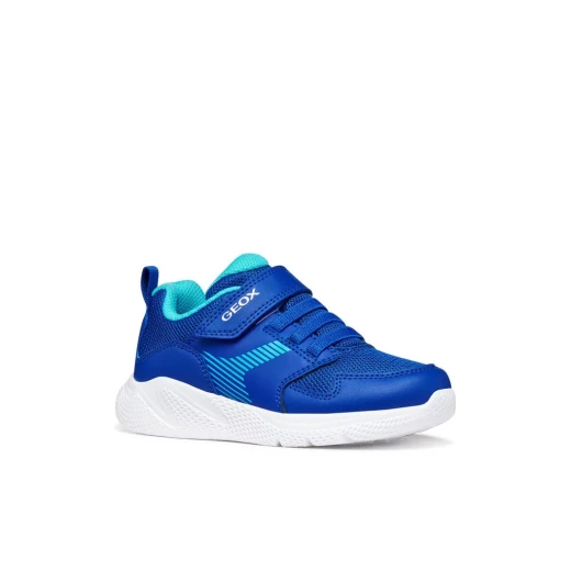 Sprintye Boy Sneakers Royal Blue 33 Breathable Cushioning Running Shoes - Sprintye - Image 3