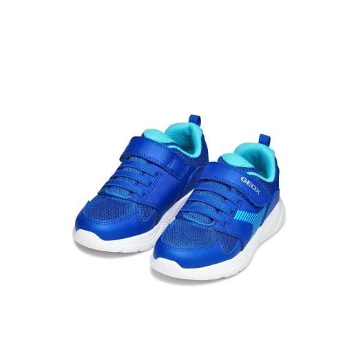 Sprintye Boy's Royal Blue Sneakers: Breathable and Cushioned Leather Effect Running Style Shoes for Active Kids, Sizes 35, Perfect for School and Play, ITEMCODE: J55GBA.0BC14.C4255 - Image 9