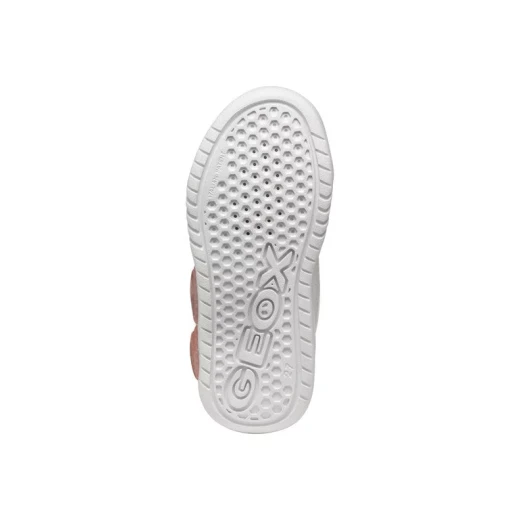 Geox Illuminus Girl Sneakers White 32 Comfortable Mesh and Leather Effect Outsole with Lights for School and Leisure Activities - Image 10