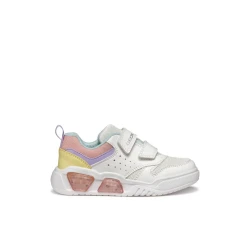 Geox Illuminus Girl Sneakers White 28 Breathable Lightweight