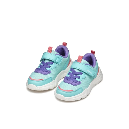 Geox Loftus Girl Aqua Sneakers Lightweight Flexible Design Size 32 - Geox - Image 16