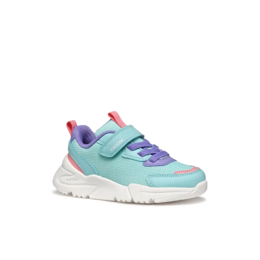 Geox Loftus Girl Aqua Sneakers Lightweight Flexible Design Size 35 - Geox - Image 4