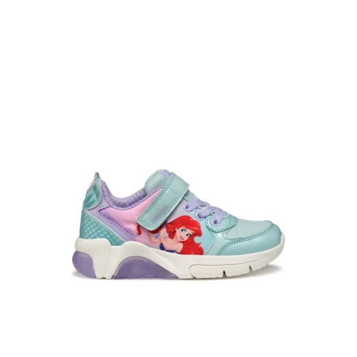 Geox Fadinlight Girl Sneakers Light Blue 32 Disney Princess Lights Geox Fadinlight Girl Sneakers Light Blue 32 Disney Princess Lights