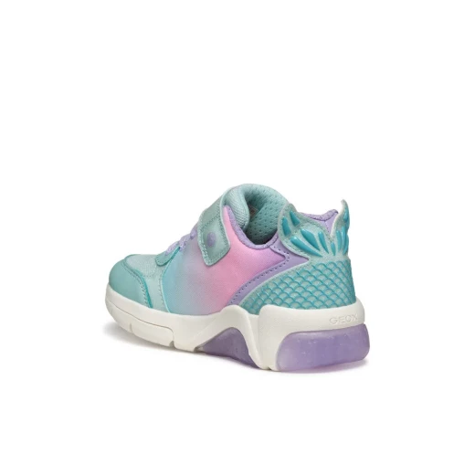 Geox Fadinlight Girl Sneakers Light Blue 32 Disney Princess Lights - Geox - Image 7