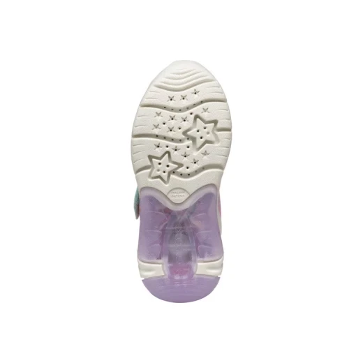 Geox Fadinlight Girl Sneakers Light Blue 32 Disney Princess Lights - Geox - Image 9