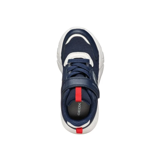 Loftus Boy Running Sneaker Navy Blue Schoolwear Athleisure Style for Boys Lightweight Flexible Design Mesh and Leather-Effect Upper Size 36 Casual Everyday Footwear - Loftus boy - Image 10