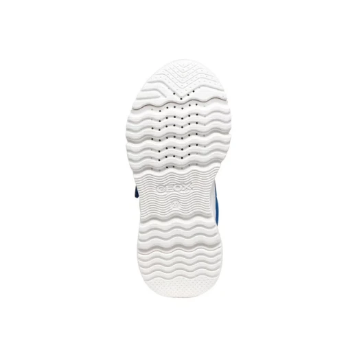 Geox Loftus Boy Royal Blue Sneakers for Boys Mesh and Leatherette Athletic Shoes Size 33 Lightweight Flexible Design Ideal for School and Athleisure Wear J55MQB - Geox - Image 7