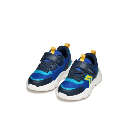 Loftus Boy's Royal Blue Sneakers: Lightweight and Sporty Design for Active Kids, Featuring Nylon and Leather Effect Materials. Perfect for School and Leisure Activities, Size 30. - Image 7