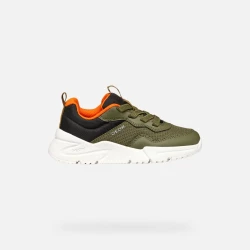 Loftus Boy Military Edition Low Cut Sneakers for Boys 29 Designed for School & Athleisure Lightweight Breathable Mesh & Leather Effect Material