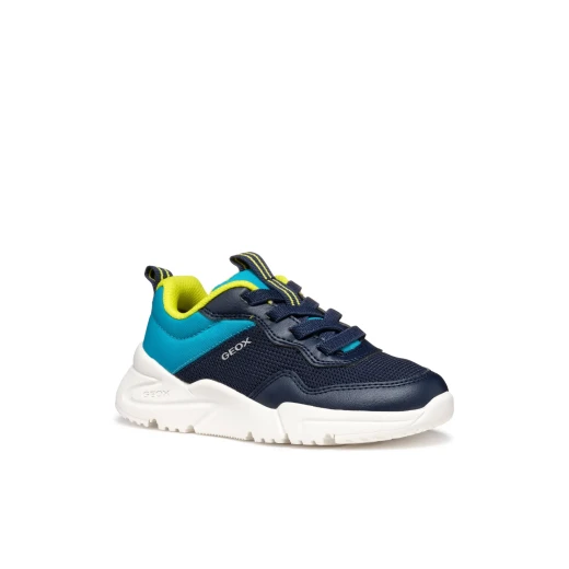 Geox Loftus Boy Navy Sneakers Lightweight Flexible Design Size 35 - Geox - Image 12