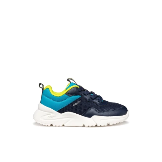 Geox Loftus Boy Navy Sneakers Lightweight Flexible Design Size 34 - Geox - Image 3