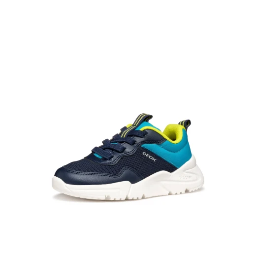 Geox Loftus Boy Navy Sneakers Lightweight Flexible Design Size 35 - Geox - Image 5