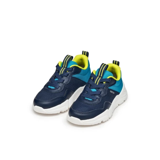 Geox Loftus Boy Navy Sneakers Lightweight Flexible Design Size 34 - Geox - Image 8
