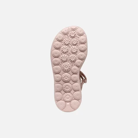 Geox PuffyPop Girl's Sandals Rose 38, Leather Effect, Double Riptape Closure - Geox - Image 6