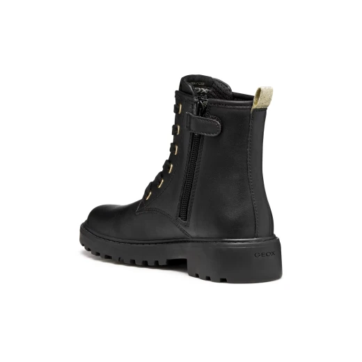 Geox Casey Girl Ankle Boots Black Leather Effect 34 for Girls Featuring Harry Potter Collaboration Stylish Comfortable Durable Ankle Boots for Young Girls High Quality Design - Geox - Image 5
