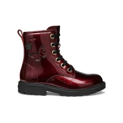 Shaylax Girl Ankle Boots Bordeaux Naplack Sporty Glam 32 Stylish Girls Footwear for Everyday Wear and Leisure Activities J56EXA.00067.C7005
