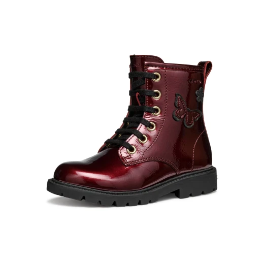 Shaylax Girl Bordeaux Ankle Boots Naplack Sporty Glam 37 Designed for Girls, Stylish Footwear for Day-to-Day Activities and Leisure. Item Code J56EXA.00067.C7005. Perfect 37 Size - Shaylax - Image 4