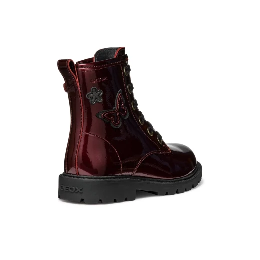Shaylax Girl Bordeaux Ankle Boots 34 Naplack Sporty Design Glam Vibe Girls' Footwear Day-to-Day Activities Leisuretime Pursuits Stylish Comfortable J56EXA.00067.C7005 - Shaylax - Image 5