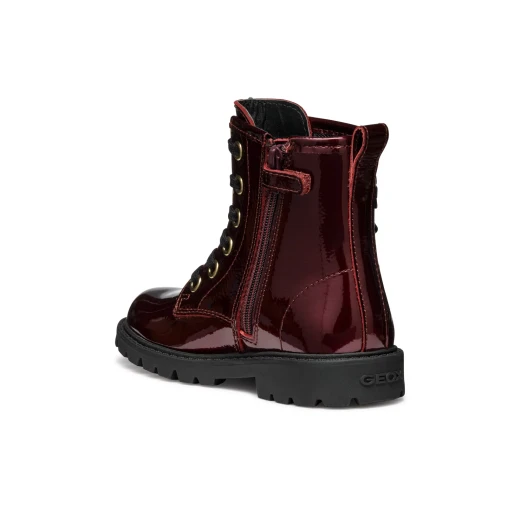 Shaylax Girl Bordeaux Ankle Boots 30 Naplack Sporty Design Glam Vibe Girls' Footwear Stylish Everyday Wear Leisure Activities J56EXA.00067.C7005 - Shaylax - Image 6