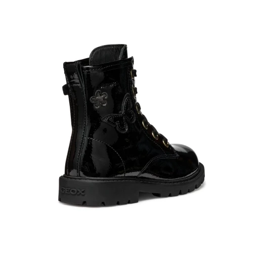 Shaylax Girl's Stylish Ankle Boots in Black Naplack 28, Featuring a Sporty Design for Girls, Ideal for Day-to-Day Wear and Leisure Activities. Item Code J56EXA.00067.C9999 - Geox - Image 8