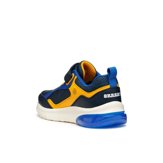 Geox Ciberdron Boy Navy Sneakers with Lights for Boys Size 33 - Geox - Image 6