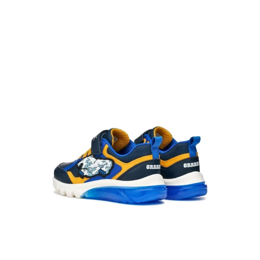 Geox Ciberdron Boy Navy Sneakers with Lights for Boys Size 33 - Geox - Image 8