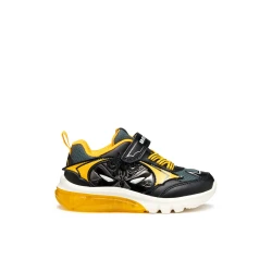 Geox Ciberdron Boy Sneakers Black 33 Batman Inspired Light Up Shoes