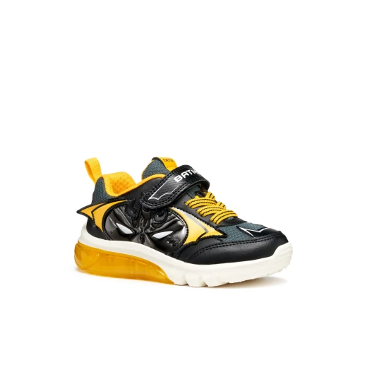 Geox Ciberdron Boy Sneakers Black 33 Batman Inspired Light Up Shoes - Geox - Image 3
