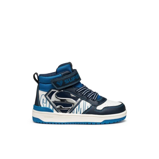 Geox Washiba Boy's Sneakers Navy Fabric and Leather Effect Design Featuring Superman Collaboration Size 31 Stylish and Comfortable Children's Footwear Geox Washiba Boy's Sneakers Navy Fabric and Leather Effect Design Featuring Superman Collaboration Size 31 Stylish and Comfortable Children's Footwear
