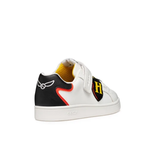 Geox Eclyper Boy Sneakers White 36 Harry Potter Themed Design Crafted Leather Effect Comfortable Sporty Shoes For Little Adventurers J56LSB.000BC.C0404 - Geox - Image 4