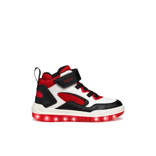 Geox Buzzerlight Boy Sneakers White 38, Light Up Shoes for Kids - Geox - Image 2