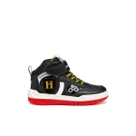 Geox Buzzerlight Boy Sneakers Black 34, Light Up Shoes for Kids - Geox