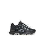 Geox Flexyper Boy Sneakers Black 36 Sporty Design Nylon and Leather Effect Material Comfortable and Easy Movement Perfect for Daily Adventures and Playtime J56MVB.0FU54.C0017